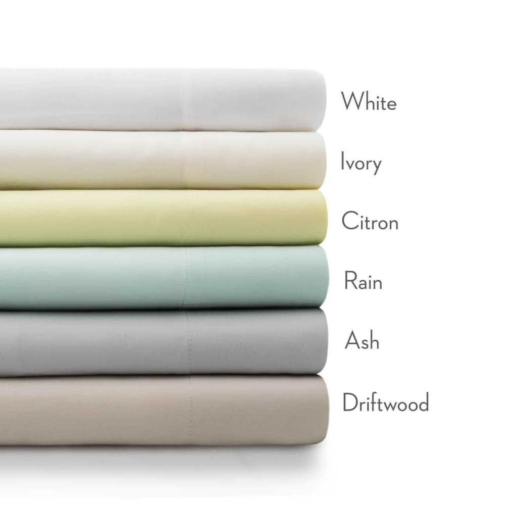 Malouf Woven Tencel 4-Piece Sheet Set - White