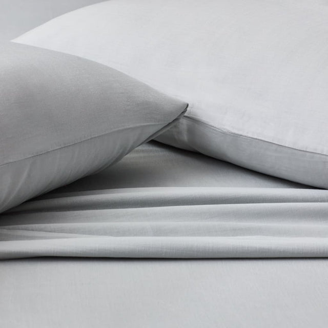 Linen-Weave Cotton Sheet Set - Bed Sheets