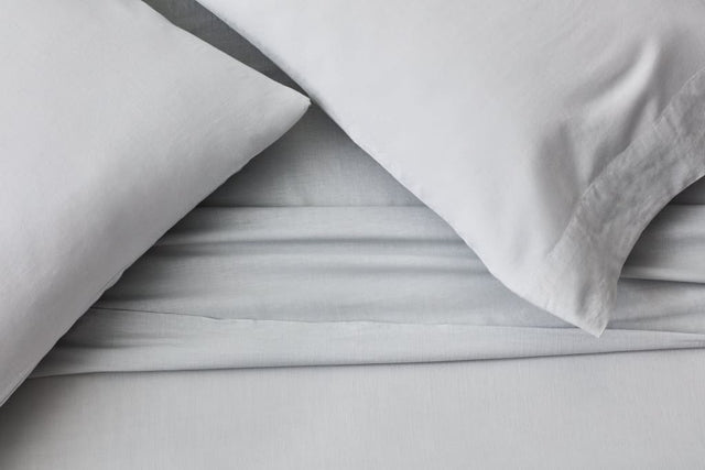 Linen-Weave Cotton Sheet Set - Bed Sheets