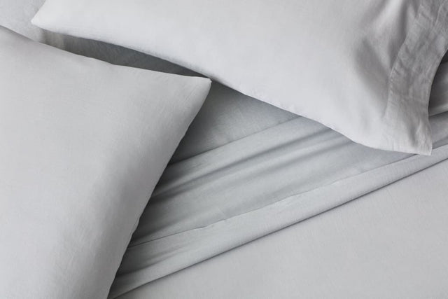 Linen-Weave Cotton Sheet Set - Bed Sheets